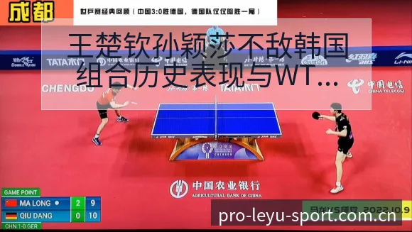 王楚钦孙颖莎不敌韩国组合历史表现与WT赛程节点分析 - 乐鱼APP